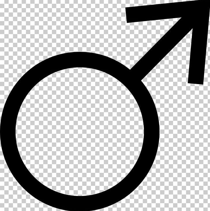 Gender Symbol Male PNG, Clipart, Area, Black And White, Brand, Circle, Clip Art Free PNG Download