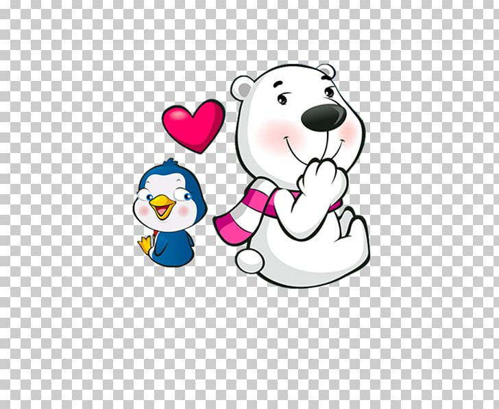 Polar Bear Penguin Cartoon PNG, Clipart, Animals, Animation, Balloon Cartoon, Birds, Boy Cartoon Free PNG Download