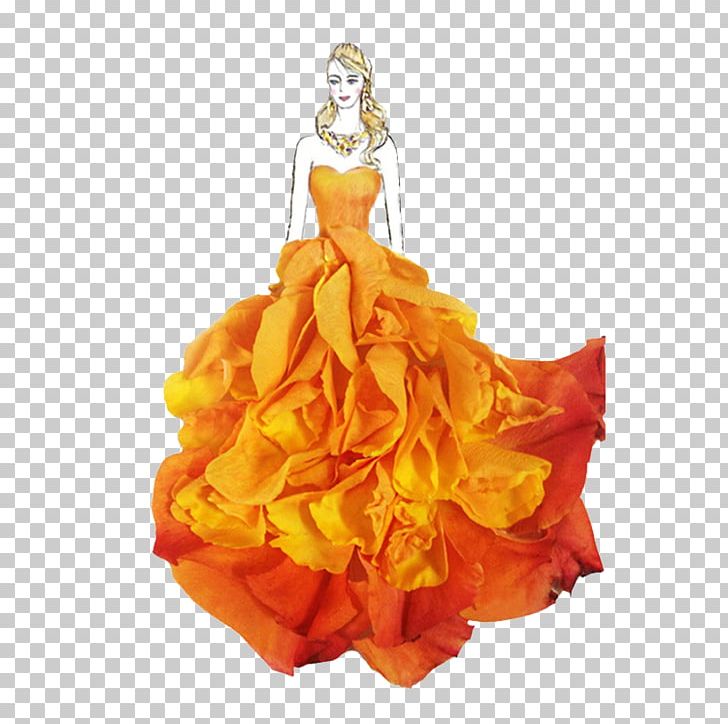Fashion Flower Drawing Illustration PNG, Clipart, Art, Artist, Clothing, Costume Design, Design Free PNG Download