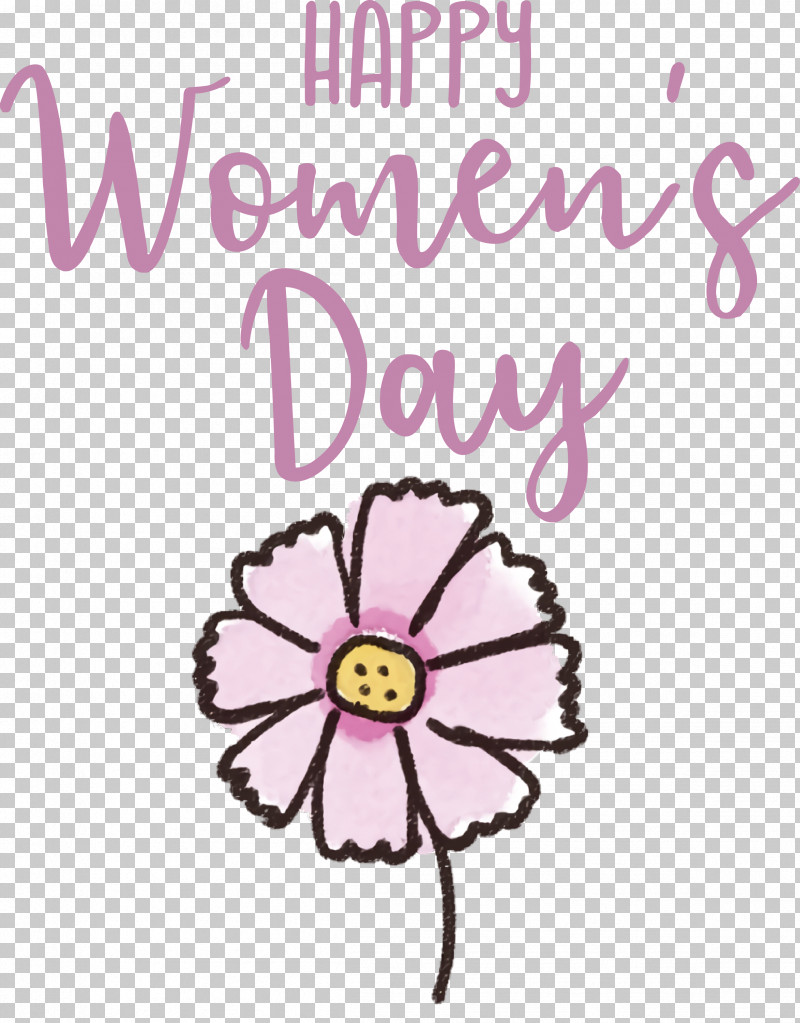 Happy Women’s Day PNG, Clipart, Cut Flowers, Floral Design, Flower, Geometry, Line Free PNG Download