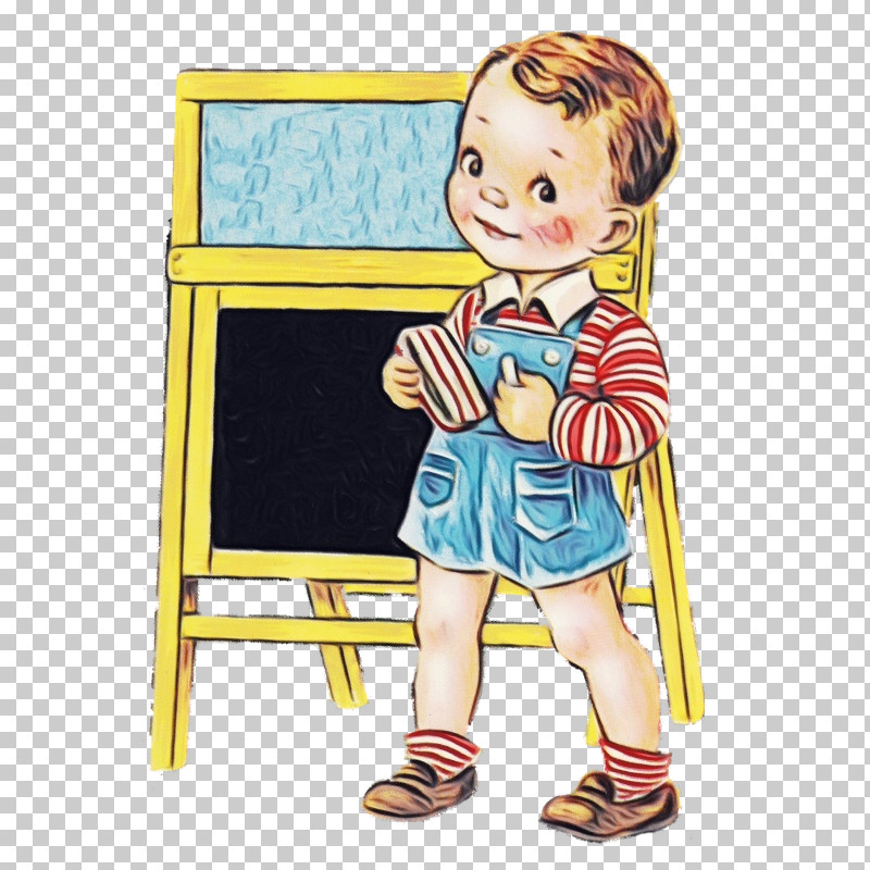 Cartoon Child Toddler Blackboard Play PNG, Clipart, Blackboard, Cartoon, Child, Child Art, Easel Free PNG Download