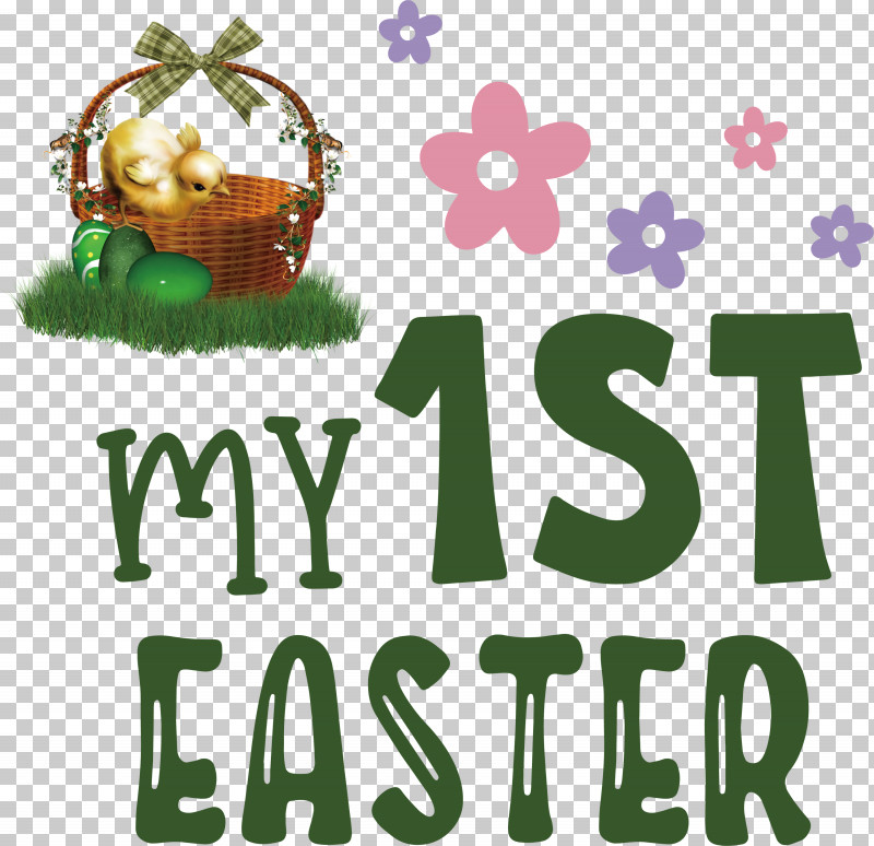 Happy Easter Day My 1st Easter PNG, Clipart, Green, Happy Easter Day, Logo, M, Meter Free PNG Download