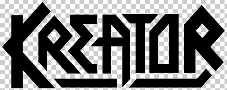 Kreator Thrash Metal Pleasure To Kill Logo Heavy Metal PNG, Clipart, Angle, Antichrist, Area, Black And White, Brand Free PNG Download
