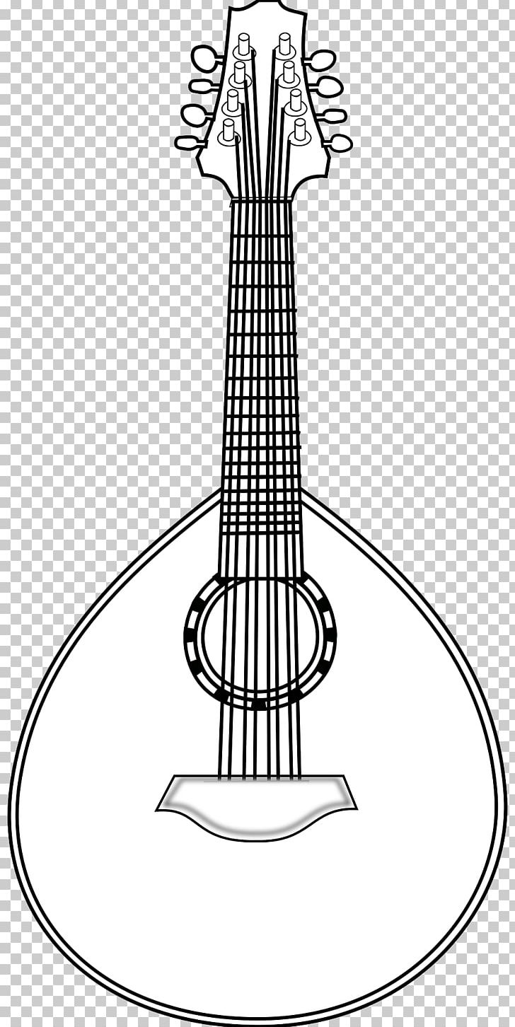 Mandolin Lute Drawing PNG, Clipart, Artwork, Black And White, Clip Art, Drawing, Line Free PNG Download