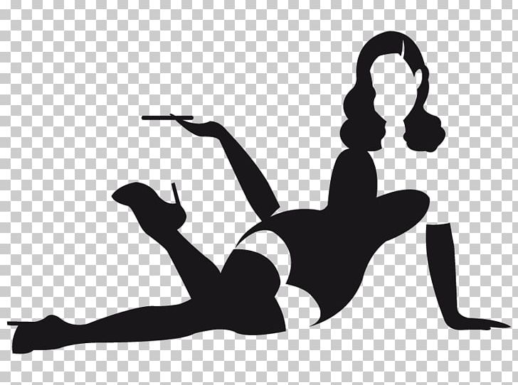 Pin-up Girl Sticker Photography Silhouette PNG, Clipart, Animals, Arm, Black, Black And White, Clip Art Free PNG Download