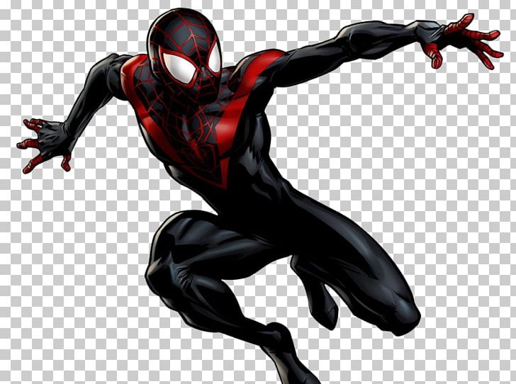 Spider-Man Marvel: Avengers Alliance Spider-Verse Venom Ultimate Marvel PNG, Clipart, Avengers, Fictional Character, Marvel Avengers Alliance, Marvel Comics, Miles Morales Free PNG Download