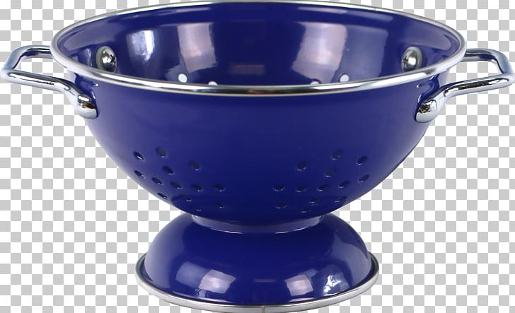 Colander Cookware Stainless Steel Tableware Lid PNG, Clipart, Basket, Bowl, Chrome Plating, Coating, Cobalt Blue Free PNG Download