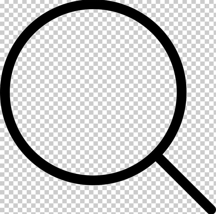 Magnifying Glass Light Computer Icons PNG, Clipart, Area, Black, Black And White, Circle, Clip Art Free PNG Download