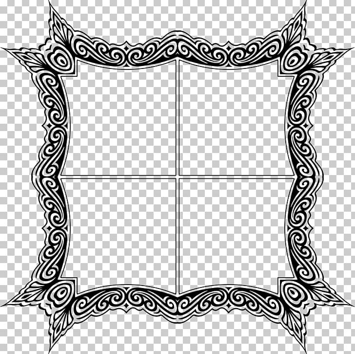 Ornament Floral Design Frames PNG, Clipart, Angle, Area, Art, Black And White, Decorative Arts Free PNG Download