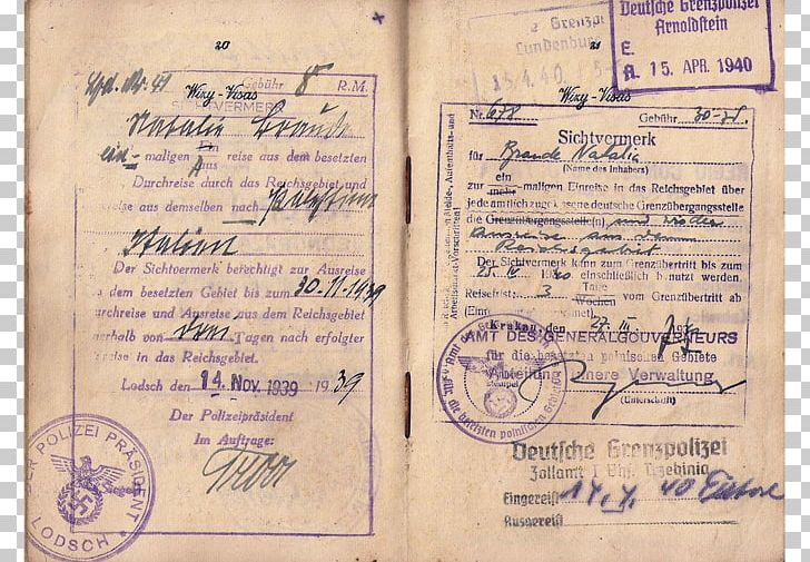 Refugee Travel Document Travel Visa Jewish People Passport PNG, Clipart, Austrian Passport, Document, German Passport, History Of The Jews In Germany, Italy Free PNG Download