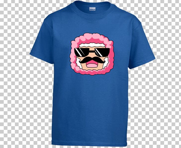 T-shirt PinkSheep Gildan Activewear Sleeve PNG, Clipart, Active Shirt, Blue, Cotton, Electric Blue, Eyewear Free PNG Download