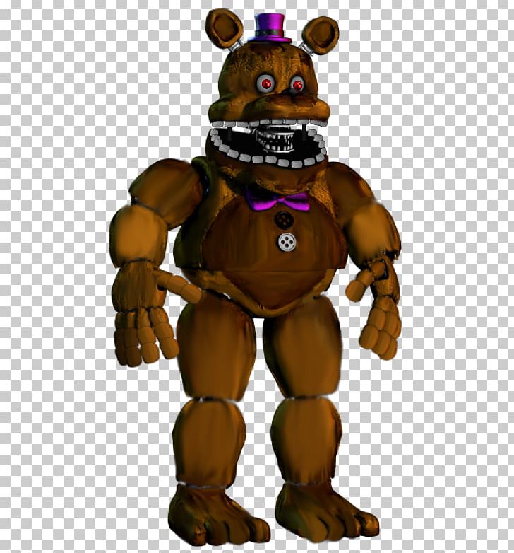 Five Nights At Freddy's 4 Five Nights At Freddy's: Sister Location Five Nights At Freddy's 2 FNaF World Animatronics PNG, Clipart, Bear, Carnivoran, Deviantart, Endoskeleton, Fictional Character Free PNG Download