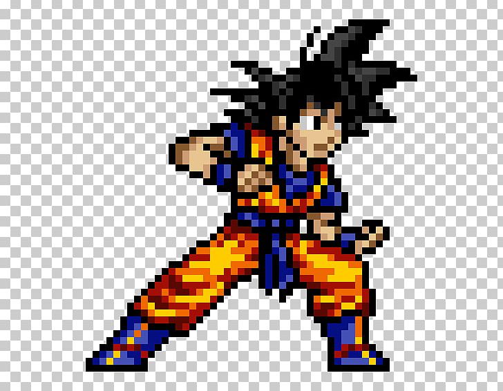 Goku Super Saiyan Pixel Art Jump Ultimate Stars Png Clipart Art - roblox super saiyan script