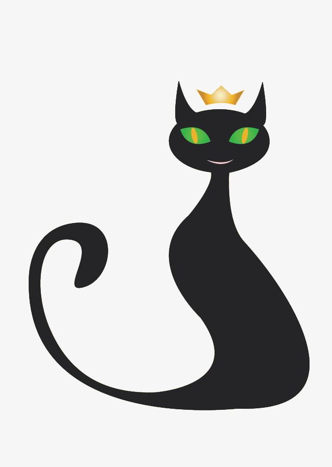 Crown Cat PNG, Clipart, Black, Black Cat, Cat, Cat Clipart, Cat Clipart Free PNG Download