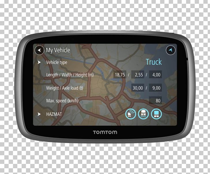 GPS Navigation Systems Satellite Navigation TomTom Trucker 6000 PNG, Clipart, Automotive Navigation System, Display Device, Electronic Device, Electronics, Gps Navigation Device Free PNG Download