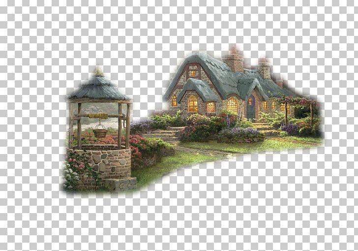 Landscape Painting Cottage Desktop PNG, Clipart, Art, Building, Chapel, Christmas Cottage, Cottage Free PNG Download