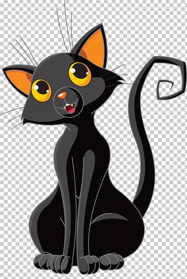 Cat Halloween Kitten PNG, Clipart, Black, Black Cat, Carnivoran, Cartoon, Cartoon Cat Free PNG Download