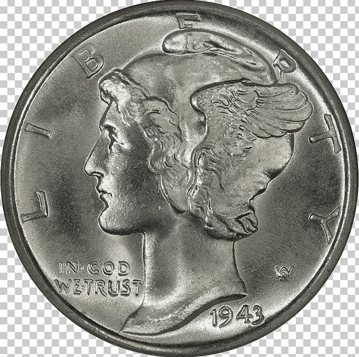 Mercury Dime Coin Walking Liberty Half Dollar United States Mint PNG, Clipart, Barber Coinage, Black And White, Coin, Currency, Dime Free PNG Download
