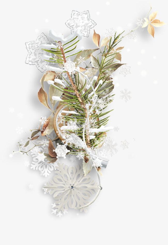 Snowflake Cookies Foliage Ribbons PNG, Clipart, Biscuit, Branches, Branches And Leaves, Christmas, Christmas Tree Branches Free PNG Download