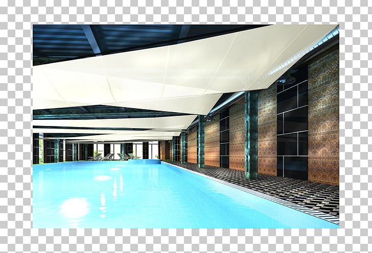 Swimming Pool Leisure Centre Property Water Daylighting PNG, Clipart, Angle, Daylighting, Glass, Gym, Leisure Free PNG Download