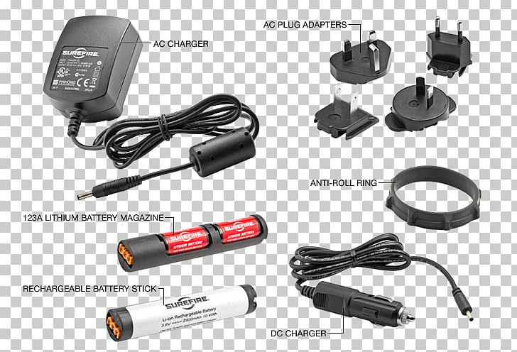 AC Adapter SureFire R1 Lawman Electric Battery Flashlight PNG, Clipart, Ac Adapter, Dive Light, Electronics Accessory, Flashlight, Hardware Free PNG Download