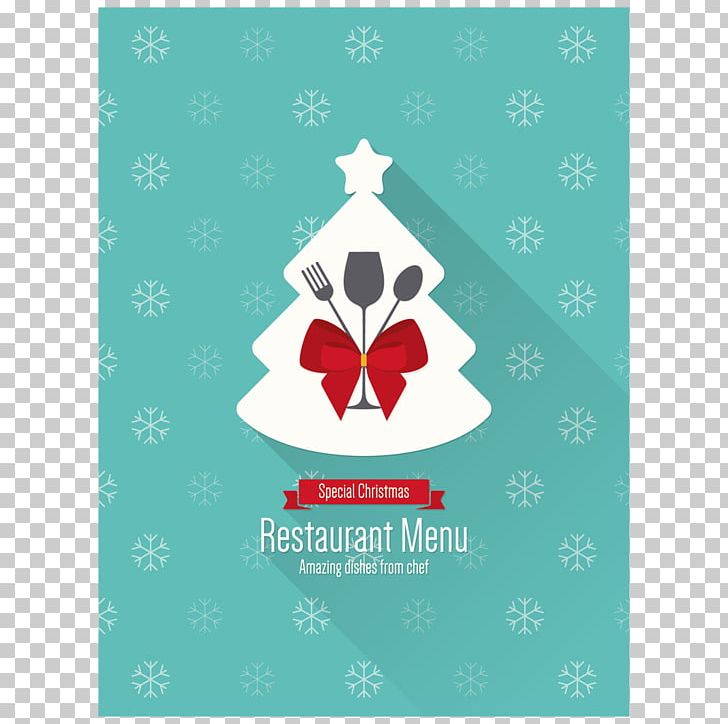 Menu Christmas Restaurant PNG, Clipart, Blue, Blue Abstract, Blue Background, Blue Flower, Blue Vector Free PNG Download