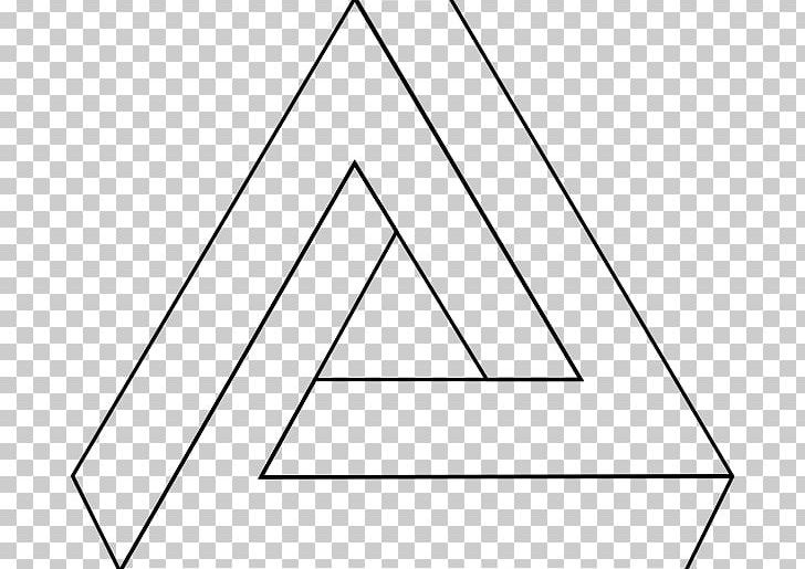 Penrose Triangle Geometry PNG, Clipart, 3d Triangle, Angle, Area, Art, Black Free PNG Download