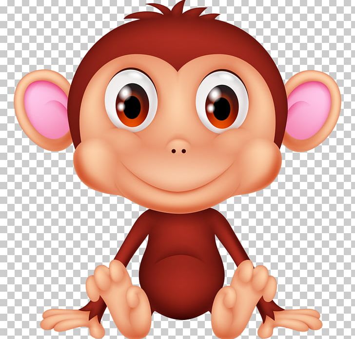 Photography Cartoon PNG, Clipart, Animals, Baby Monkey, Carnivoran, Cartoon, Cheek Free PNG Download