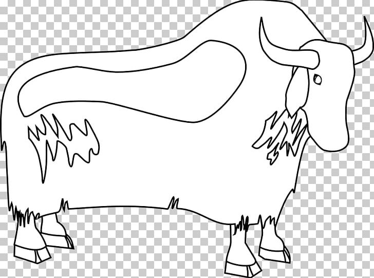 Domestic Yak American Bison Drawing PNG, Clipart, Angle, Arm, Art, Bison, Black Free PNG Download