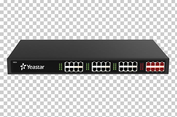 Yeastar Business Telephone System Voice Over IP Power Over Ethernet IP PBX PNG, Clipart, Bandwidth, Basic Rate Interface, Business Telephone System, Computer Network, Electronic Device Free PNG Download