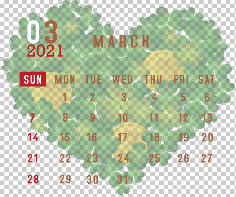March 2021 Printable Calendar March 2021 Calendar 2021 Calendar PNG, Clipart, 2021 Calendar, Clover, Coin, Irish People, Leprechaun Free PNG Download