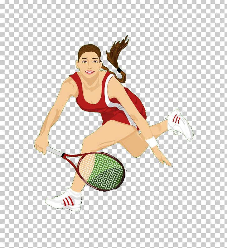 Tennis Player Sport PNG, Clipart, Arm, Badminton, Ball, Beauty, Cartoon Free PNG Download