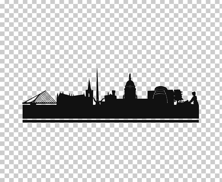 Dublin Skyline Drawing Limerick City PNG, Clipart, Art, Black And White ...