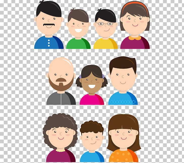 Family Cartoon Illustration PNG, Clipart, Boy, Cartoon, Cartoon Character, Cartoon Cloud, Cartoon Eyes Free PNG Download