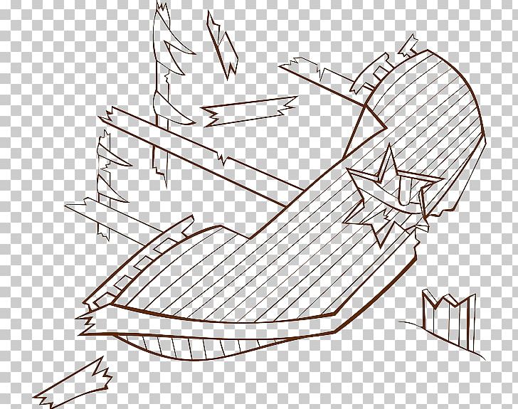 Shipwreck Drawing PNG, Clipart, Angle, Area, Arm, Artwork, Black And White Free PNG Download