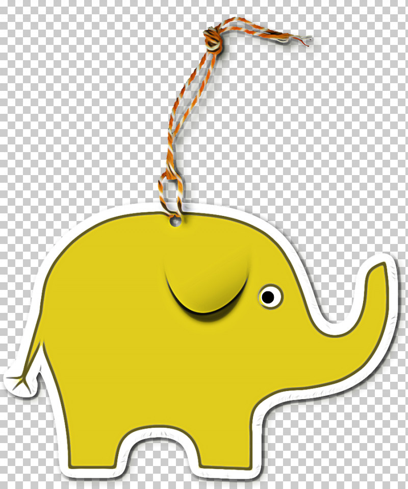 Indian Elephant PNG, Clipart, Elephant, Indian Elephant, Yellow Free PNG Download
