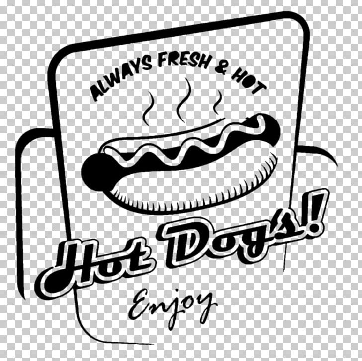 Hot Dog Fast Food Restaurant PNG, Clipart, Area, Black And White, Brand, Drawing, Fast Food Free PNG Download