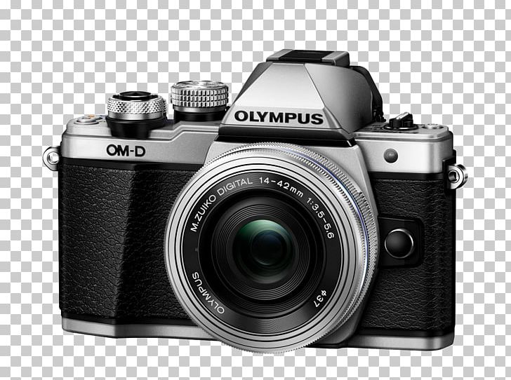 Olympus OM-D E-M10 Mark II Olympus OM-D E-M5 Mark II Olympus M.Zuiko Digital ED 14-42mm F/3.5-5.6 Mirrorless Interchangeable-lens Camera PNG, Clipart, Camera, Camera Lens, Lens, Olympus, Olympus Omd Em5 Mark Ii Free PNG Download