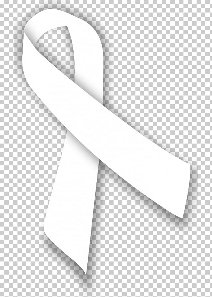 Awareness Ribbon Lung Cancer White Ribbon PNG, Clipart, Angle, Awareness, Awareness Ribbon, Black And White, Bone Cancer Free PNG Download