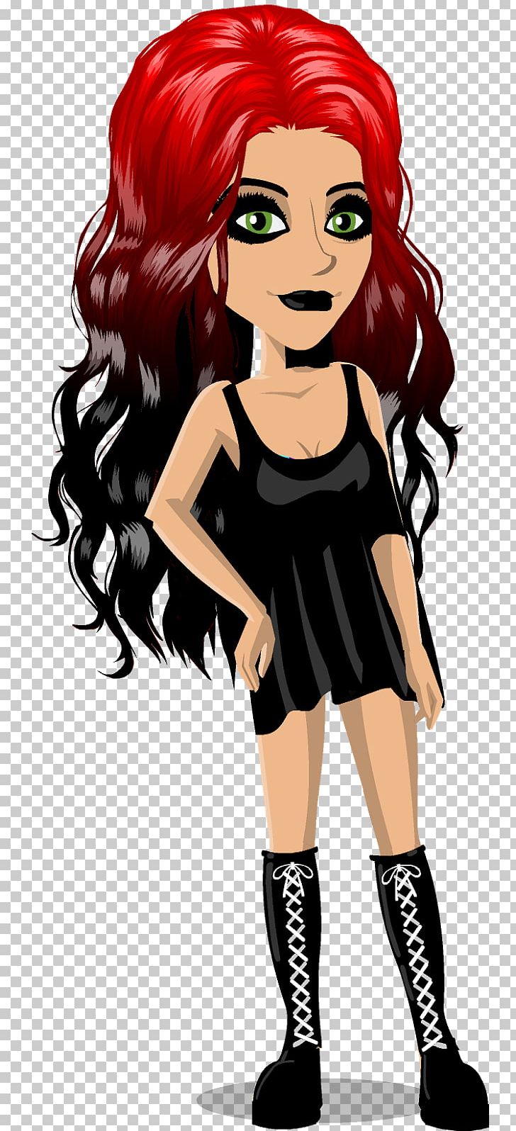 Red Hair Hair Coloring Black Hair PNG, Clipart, Anime, Art, Black, Black Hair, Brown Free PNG Download