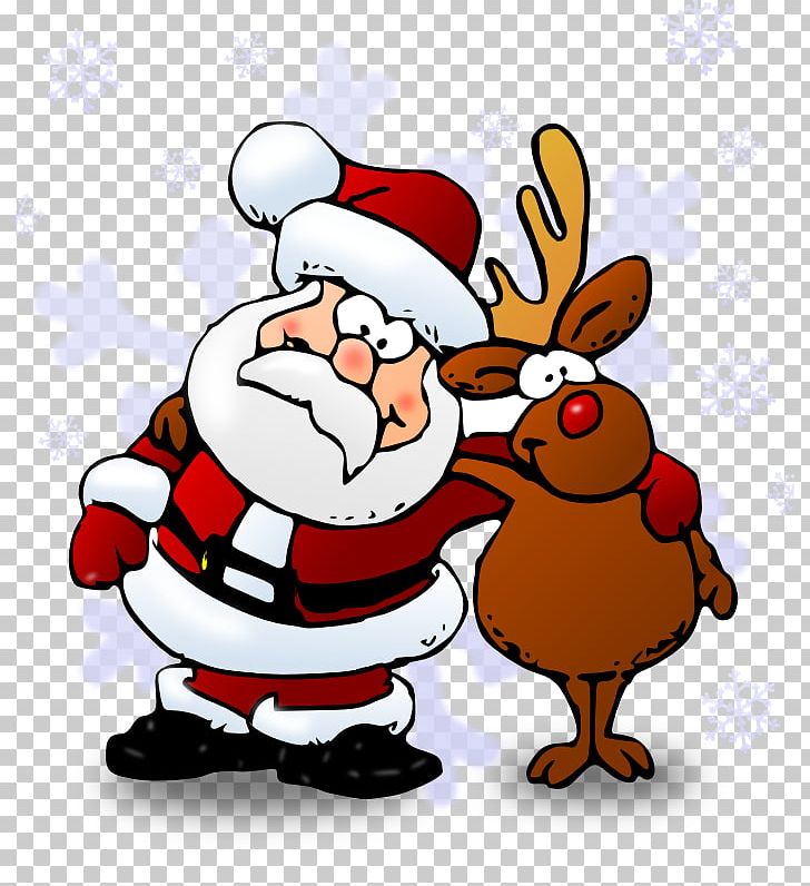 Rudolph Santa Claus Reindeer North Pole PNG, Clipart, Bird, Cartoon, Christmas Decoration, Christmas Ornament, Christmas Stocking Free PNG Download