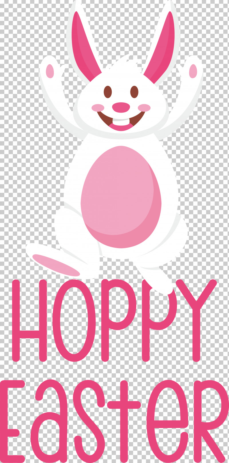 Easter Bunny PNG, Clipart, Easter Bunny, Flower, Line, Petal, Pink M Free PNG Download