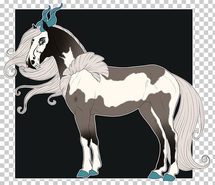 Mustang Stallion Unicorn PNG, Clipart, Art, Black And White, Cartoon, Fictional Character, Horse Free PNG Download