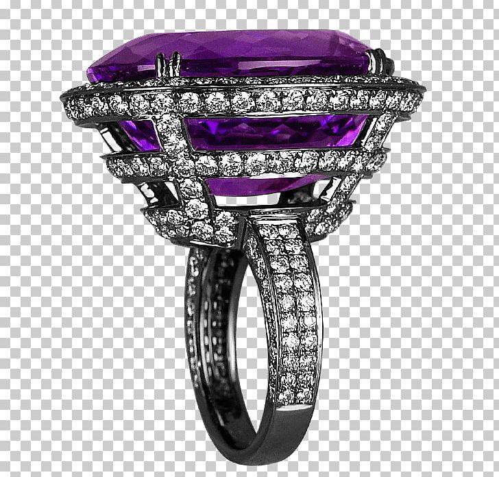 Amethyst Ring Jewellery Sapphire Emerald PNG, Clipart, Amethyst, Bling Bling, Body Jewelry, Clock, Diamond Free PNG Download
