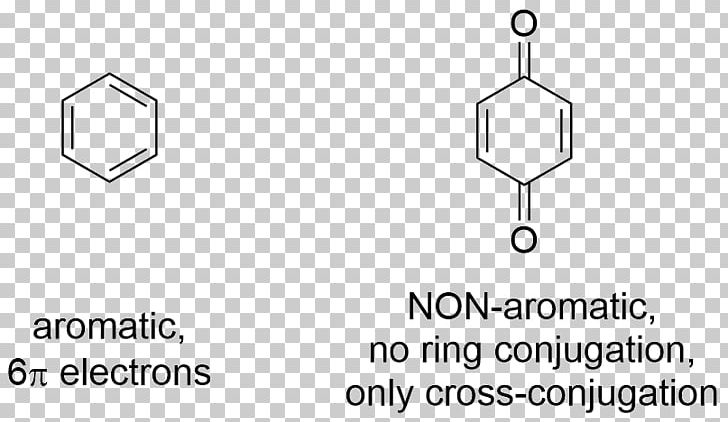 Aromaticity Conjugated System Document Benzoquinone PNG, Clipart, Angle, Area, Aromaticity, Benzoquinone, Black And White Free PNG Download