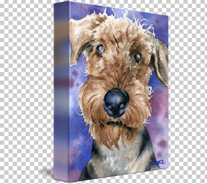 Airedale Terrier Welsh Terrier Lakeland Terrier Schnoodle Dog Breed PNG, Clipart, Abstract Art, Airedale Terrier, Art, Artist, Carnivoran Free PNG Download