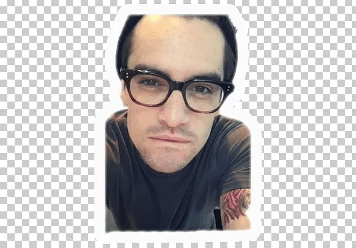 Brendon Urie Glasses Musician Panic! At The Disco Emo PNG, Clipart, Brendon Urie, Chin, Cool, Disc Jockey, Emo Free PNG Download