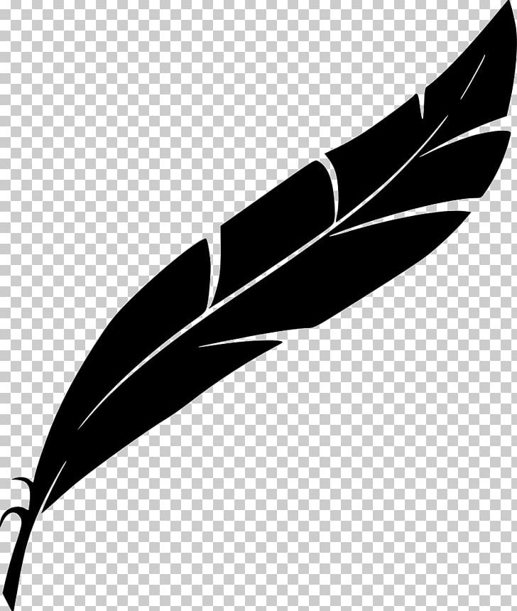 Feather Quill Computer Icons PNG, Clipart, Animals, Black And White, Calligraphy, Computer Icons, Drawing Free PNG Download