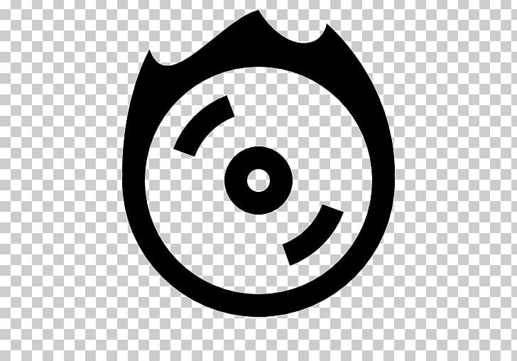 Computer Icons Compact Disc Symbol PNG, Clipart, Area, Black And White, Burn, Cdrom, Circle Free PNG Download