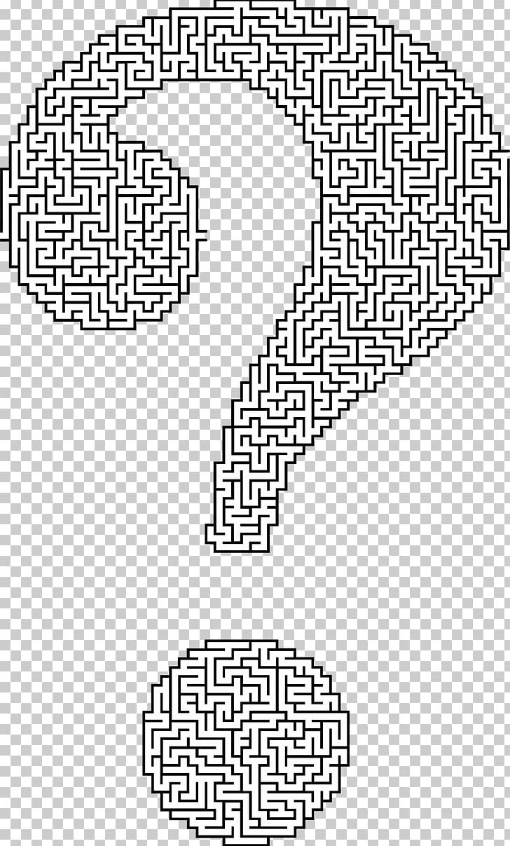 Axance Question Mark Maze Labyrinth PNG, Clipart, Angle, Area, Art, Axance, Black And White Free PNG Download